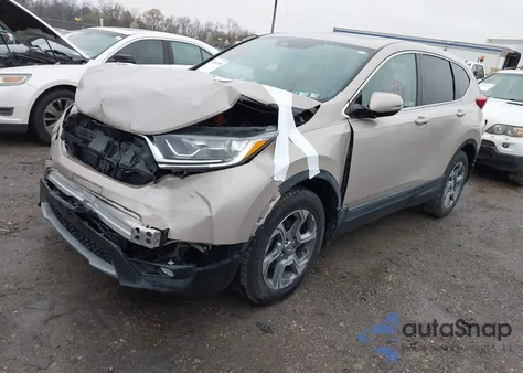 2018 Honda Cr-V Ex-L/Ex-L Navi from USA, damaged, VIN 2HKRW2H87JH681113
